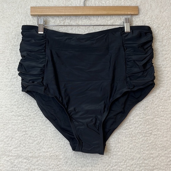 NWT Heat Paradise Nights Womens Bikini High Waist Two Piece Swimsuit 22W - Picture 9 of 13